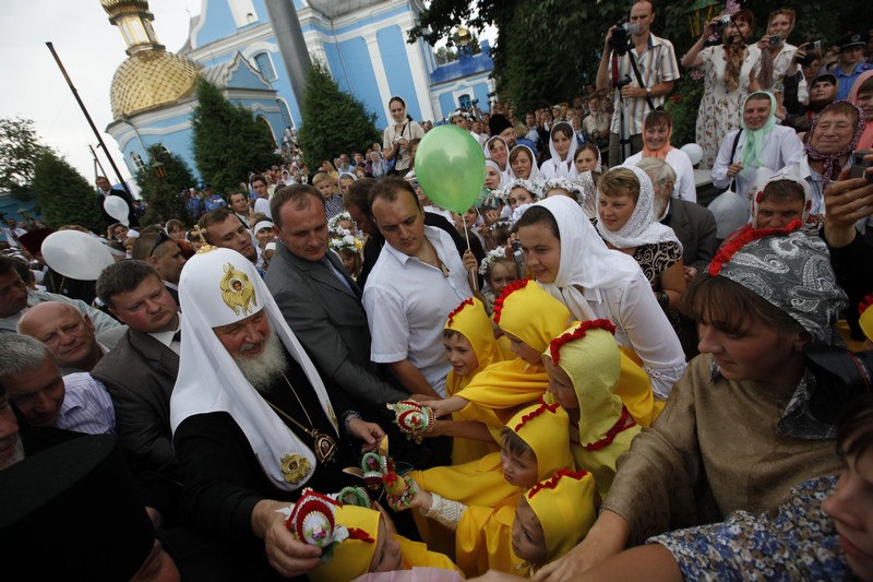 Патриарший визит на Украину. День восьмой. Посещение Свято-Николаевского Городокского монастыря.