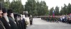 Патриарший визит в Коломну. Возложение венков к памятнику коломенцам, погибшим в годы Великой Отечественной войны.