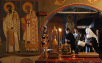 Патриаршее служение в Великий понедельник. Вечернее богослужение в Новоспасском монастыре.