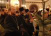 Великая вечерня в храме Христа Спасителя в день праздника Рождества Христова