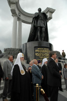 Патриаршее освящение памятника Александру II