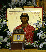 Завершился второй этап принесения мощей Александра Невского в епархии Русской Православной Церкви