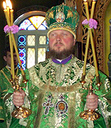 Патриаршее поздравление епископу Александрийскому Пантелеимону с 20-летием иерейской хиротонии