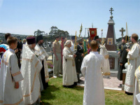 Памятник казакам освящен в Сан-Франциско