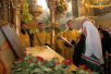 Патриаршее богослужение в день памяти свт. Тихона Патриарха Московского