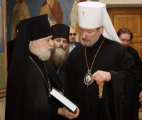 Предстоятель Православной Церкви Чешских земель и Словакии Христофор посетил Свято-Троицкую Сергиеву Лавру и Московскую Духовную академию