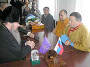 Архиепископ Зосима встретился с главой буддистов Калмыкии