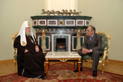 В Казани прошли переговоры между Святейшим Патриархом Алексием и Президентом Татарстана М. Шаймиевым