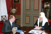 Встреча Святейшего Патриарха Алексия с губернатором Вологодской области