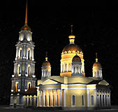 В День России в Рыбинске будет освящен один из самых больших храмов Ярославской епархии &mdash; Спасо-Преображенский собор