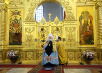 Богослужение в Николо-Угрешском монастыре в день памяти святителя Николая Чудотворца
