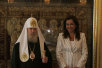 Встреча Святейшего Патриарха с министром иностранных дел Греции.