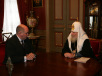 Встреча Святейшего Патриарха Алексия с заместителем министра иностранных дел РФ