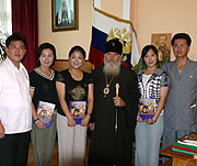 Архиепископ Владивостокский Вениамин встретился с членами Православного Комитета КНДР