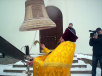 Освящение колоколов в храме в честь св. блгв. кн. Александра Невского в Новокуркино