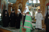 В Свято-Иоанновском монастыре Санкт-Петербурга состоялось Патриаршее богослужение