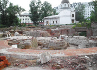 В подземной части строящегося собора в Зачатьевском монастыре Москвы будет создан музей
