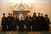 Встреча Святейшего Патриарха Алексия с митрополитом Варшавским и всея Польши Саввой