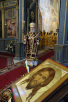 Визит Святейшего Патриарха Алексия в Вологду. Божественная литургия в Софийском соборе.