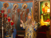 Богослужение в день памяти преподобного Иосифа Волоцкого в храме Рождества Богородицы на Возмище в Волоколамске