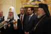 Встреча Святейшего Патриарха Алексия с лидером парламентского большинства Ливана Саадом Харири