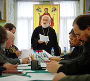 Состоялось заседание Ученого совета Московской духовной академии