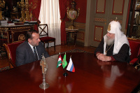 Святейший Патриарх Алексий встретился с Послом Республики Венгрия в РФ