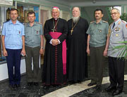 Председатель Синодального отдела Московского Патриархата по взаимодействию с Вооруженными Силами встретился с главным военным католическим епископом Германии