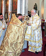 В первый день нового года Патриарх Антиохийский Игнатий вознес молитвы о мире на Ближнем Востоке