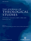 The Journal of Theological Studies. &mdash; Oxford: Oxford University Press, 2005 (October). &mdash; Vol. 56 (New Series): 2.