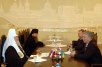 Встреча Святейшего Патриарха Алексия с прмьер-министром Украины Ю. Ехануровым