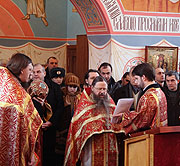 В Исправительной колонии г. Зеленограда отметили престольный праздник храма в честь Собора новомучеников и исповедников Российских