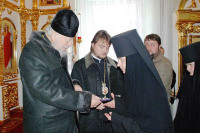 Предстоятель Украинской Православной Церкви посетил Свято-Вознесенский женский монастырь