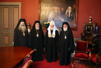 Святейший Патриарх Кирилл принял делегацию Элладской Православной Церкви