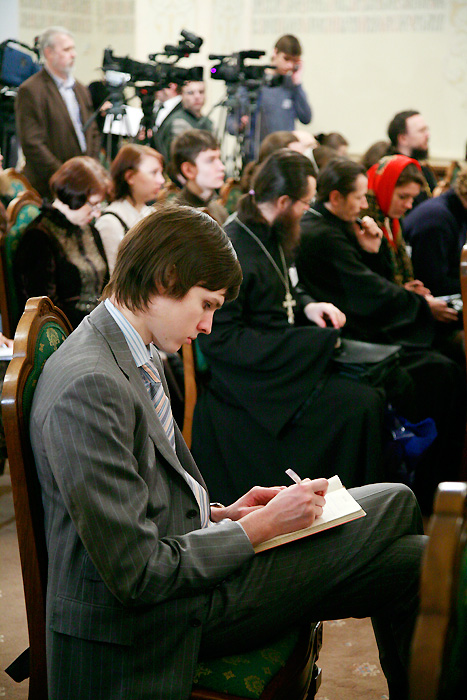 Открытие курсов повышения квалификации работников церковных СМИ