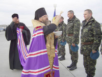 Глава Синодального отдела по взаимодействию с вооруженными силами Украины выразил соболезнование родным и близким украинского миротворца, погибшего в Косово