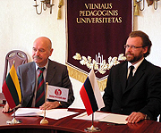 Подписан договор о создании первого в Литве 'Русского центра' в педагогическом университете Вильнюса