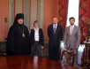 Встреча Святейшего Патриарха Кирилла с представителями украинской телекомпании «Интер»