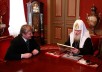 Встреча Святейшего Патриарха Алексия с архиепископом Камчатским Игнатием и мэром г. Петропавловска