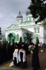 Патриарший визит в Мордовию. Всенощное бдение в Параскево-Вознесенском женском монастыре.