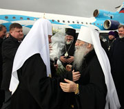 Завершение Патриаршего визита в Санкт-Петербургскую епархию. Вылет из аэропорта «Пулково».