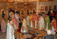 В Неделю Торжества Православия иерархи Поместных Церквей совершили Божественную литургию в греческом соборе Брюсселя