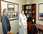 Митрополит Ириней принял участие в открытии центра рассекреченных архивных материалов СБУ Днепропетровской области