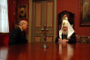 Встреча Предстоятеля Русской Церкви с губернатором Луганской области Г.Г. Москалем