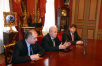 Встреча Святейшего Патриарха Кирилла с президентом Молдавии Владимиром Ворониным