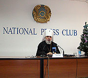 Митрополит Астанайский Мефодий дал традиционную Рождественскую пресс-конференцию