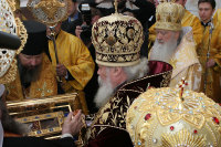 Десница святого Предтечи и Крестителя Господня Иоанна доставлена в московский храм Христа Спасителя