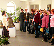 Слушатели курса 'Основы православной культуры' посетили Центр просвещения и милосердия Белорусского экзархата