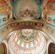 В Мичуринске открылась выставка эскизов росписи Храма Христа Спасителя