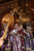 Служение Святейшего Патриарха Алексия накануне праздника Воздвижения Креста Господня